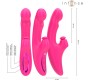 Intense Fun INTENSE - EMI VIBRATOR 13.5 CM MULTIFUNCTION 3 IN 1 10 VIBRATIONS PINK