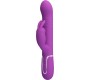 Pretty Love COALE 4 IN 1 MULTIFUNCTION RABBIT VIBRATOR PURPLE