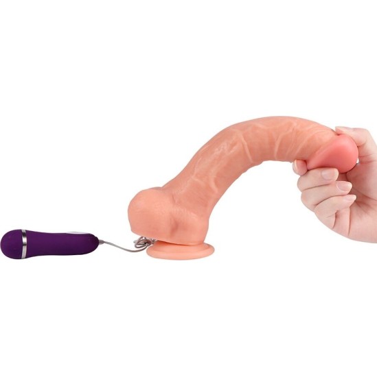 Shequ APOLO VIBRATOR DILDO WITH REMOTE CONTROL 24.5 CM