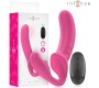 Intense Fun INTENSE - AMY DOUBLE VIBRATOR 20 CM PINK REMOTE CONTROL