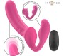 Intense Fun INTENSE - AMY DOUBLE VIBRATOR 20 CM PINK REMOTE CONTROL