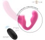 Intense Fun INTENSE - AMY DOUBLE VIBRATOR 20 CM PINK REMOTE CONTROL