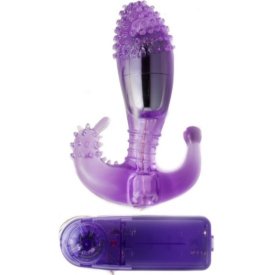 Baile LILAC VAGINAL AND ANAL STIMULATOR WITH VIBRATION
