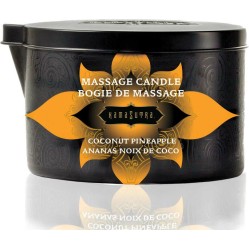 Kamasutra  Cosmetics KAMASUTRA - COCONUT AND PINEAPPLE MASSAGE CANDLE 170GR