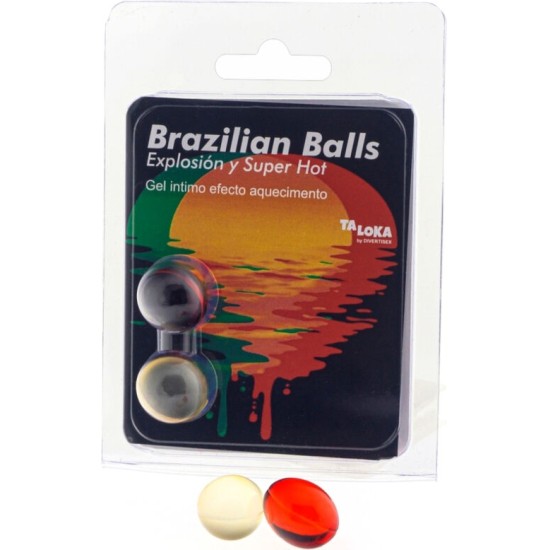 Taloka 2 BRAZILIAN BALLS SUPER HOT EFFECT EXCITING GEL