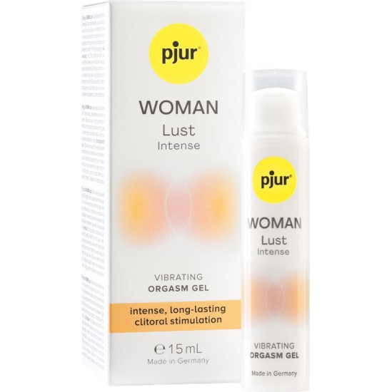 Pjur WOMAN LUST INTENSE VIBRATING GEL FOR ORGASM 15 ML