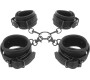 Fetish Submissive Bondage FETISH SUBMISSIVE - SET OF HAND AND ANKLE HANDCUFFS WITH NOPRENE LINING