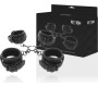 Fetish Submissive Bondage FETISH SUBMISSIVE - SET OF HAND AND ANKLE HANDCUFFS WITH NOPRENE LINING