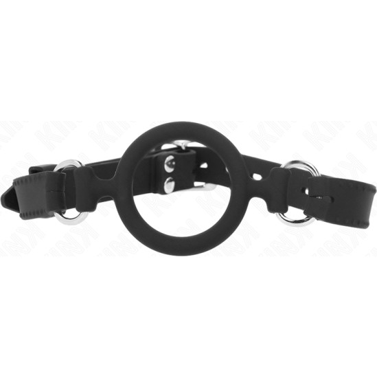 Kink Collar & Gag KINK - SILICONE O-RING 5 CM GAG 56 CM