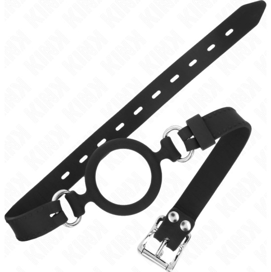 Kink Collar & Gag KINK - SILICONE O-RING 5 CM GAG 56 CM