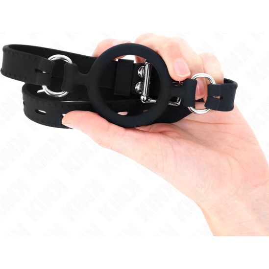 Kink Collar & Gag KINK - SILICONE O-RING 5 CM GAG 56 CM
