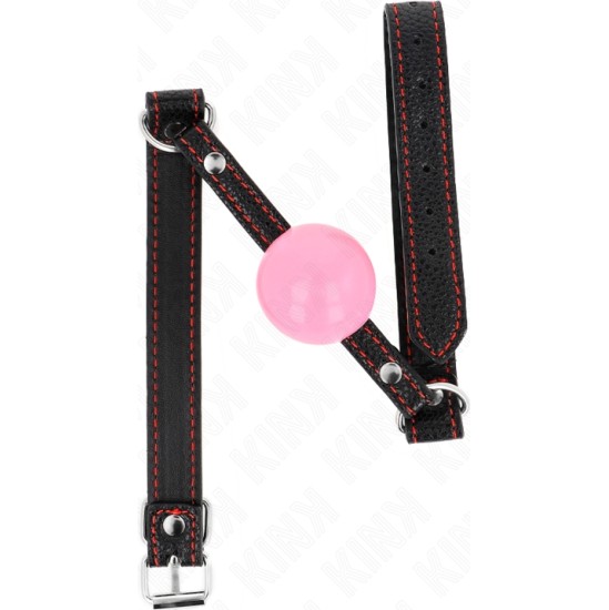 Kink Collar & Gag KINK - ROSE GOLD BALL 4 CM GAG 60 x 2 CM