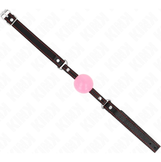 Kink Collar & Gag KINK - ROSE GOLD BALL 4 CM GAG 60 x 2 CM