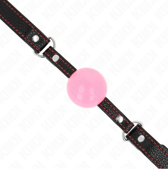 Kink Collar & Gag KINK - ROSE GOLD BALL 4 CM GAG 60 x 2 CM