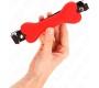 Kink Collar & Gag KINK - RED BONE 12 CM GAG 63 x 2 CM