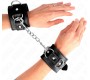 Kink Wrist Restraint KINK - 3 D-RING WRIST RESTRAINTS ADJUSTABLE BLACK 17.5-25 CM X 6 CM