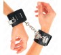 Kink Wrist Restraint KINK - MULTIPOSITION WRIST RESTRAINTS WITH PADLOCK CLOSURE BLACK ADJUSTABLE 16-23 CM X 5.5 CM