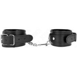 Kink Wrist Restraint KINK - THIN WRIST RESTRAINTS BLACK ADJUSTABLE 21-33 CM