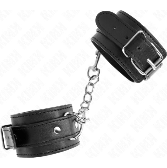 Kink Wrist Restraint KINK - THIN WRIST RESTRAINTS BLACK ADJUSTABLE 21-33 CM