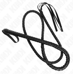 Kink Impact & Touch KINK - LONG BLACK SNAKE WHIP 210 CM