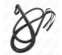 Kink Impact & Touch KINK - LONG BLACK SNAKE WHIP 210 CM