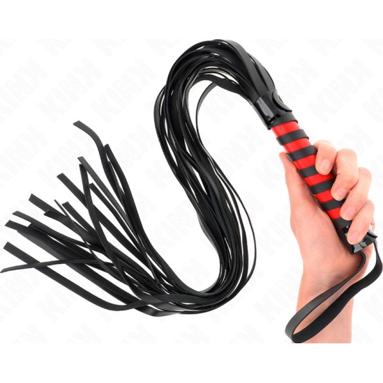 Kink Impact & Touch KINK - LONG STRIPED WHIP 70 CM