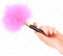 Kink Impact & Touch KINK - FUCHSIA GOLD METAL TICKLE FEATHERS 18 CM