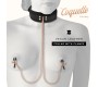 Coquette Fantasy COQUETTE CHIC DESIRE - FANTASY NIPPLE CLAMP NECKLACE WITH NEOPRENE LINING