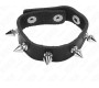 Kink Ring Power KINK - LEATHER PENIS RING WITH SPIKES 21.5 X 1.6 CM