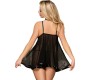 Subblime Babydolls SUBBLIME - BABYDOLL WITH BOW AND SHINNY DETAILS S/M