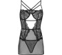 Livco Corsetti Sets LIVCO CORSETTI FASHION - BARIRIN LC 90633 SHIRT + PANTY BLACK