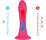 Silexd DREAMY DILDO FANTASY LIQUID SILICONE THERMOREACTIVE FUCHSIA 18.5 CM
