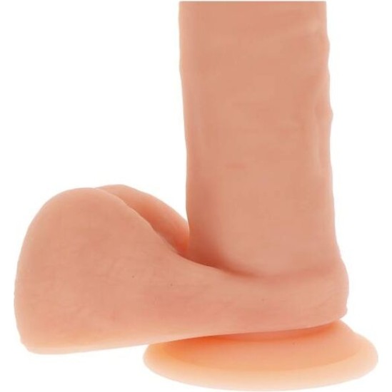 Get Real SILICONE DILDO 20,5 CM W BALLS SKIN