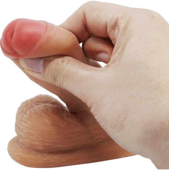 Pretty Love WARNELL ULTRA REALISTIC AND ELASTIC DILDO 9.5 CM MULATO