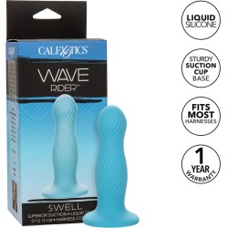 Calexotics WAVE RIDER SWELL ANAL PLUG BLUE