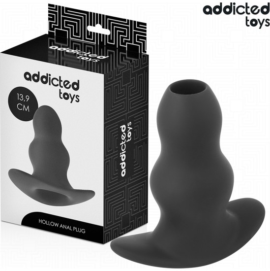 Addicted Toys HOLLOW ANAL PLUG SILICONE SIZE XL 13.9 CM