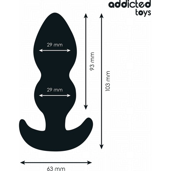 Addicted Toys ANAL PLUG SILICONE SIZE S 10.3 CM