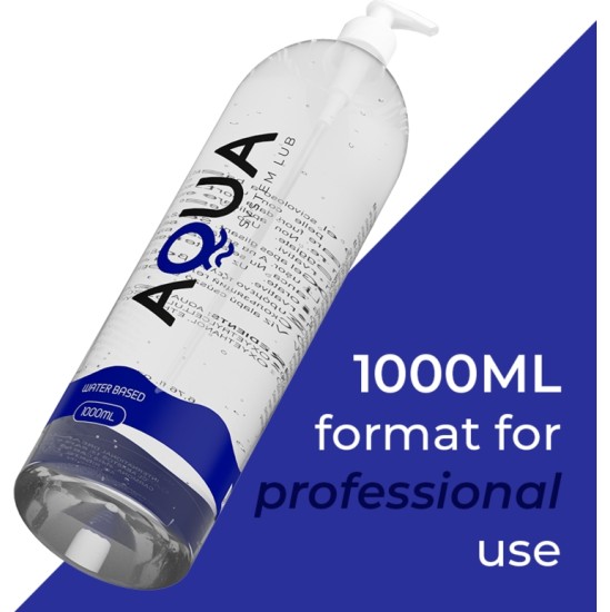 Aqua Quality WATER BASED LUBRICANT 1000 ML