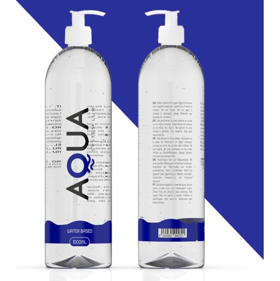Aqua Quality WATER BASED LUBRICANT 1000 ML
