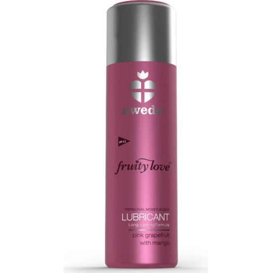 Swede FRUITY LOVE LUBRICANT PINK GRAPEFRUIT WITH MANGO 100 ML