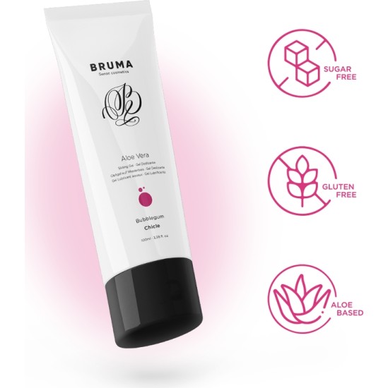 Bruma ALOE VERA SLIDING GEL BUBBLEGUM FLAVOR 100 ML