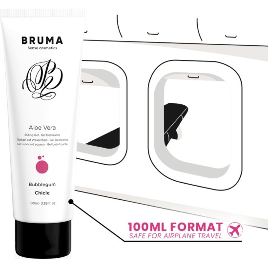 Bruma ALOE VERA SLIDING GEL BUBBLEGUM FLAVOR 100 ML