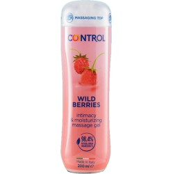 Control Lubes CONTROL - MASSAGE GEL 3 IN 1 WILD BERRIES 200 ML