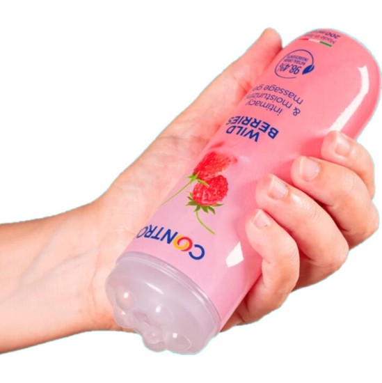 Control Lubes CONTROL - MASSAGE GEL 3 IN 1 WILD BERRIES 200 ML