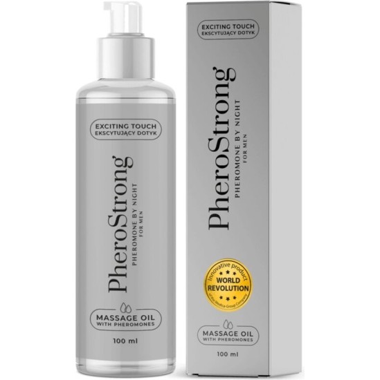Pherostrong MASSAGE OIL BY NIGHT FOR MEN 100 ML