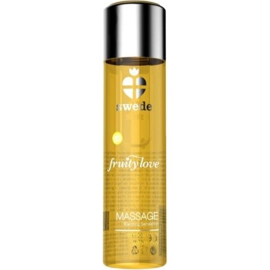 Swede FRUITY LOVE WARMING EFFECT MASSAGE OIL TROPICAL FRUITY WITH HONEY 60 ML