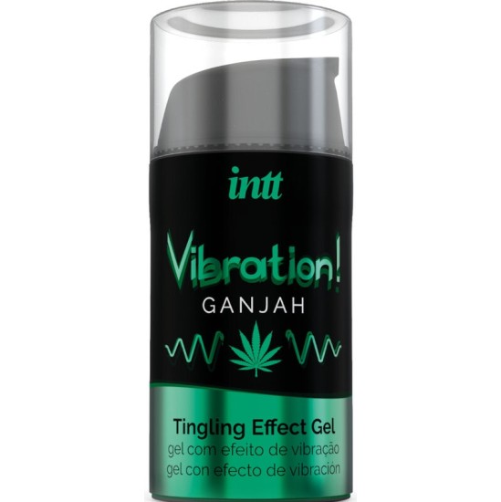 Intt Unisex Arousal Gel INTT - POWERFUL INTIMATE STIMULANT LIQUID VIBRATING GEL CANNABIS 15ML