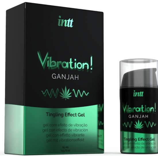 Intt Unisex Arousal Gel INTT - POWERFUL INTIMATE STIMULANT LIQUID VIBRATING GEL CANNABIS 15ML
