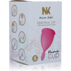 Nina Kik&iacute; MENSTRUAL CUP PINK - SIZE S