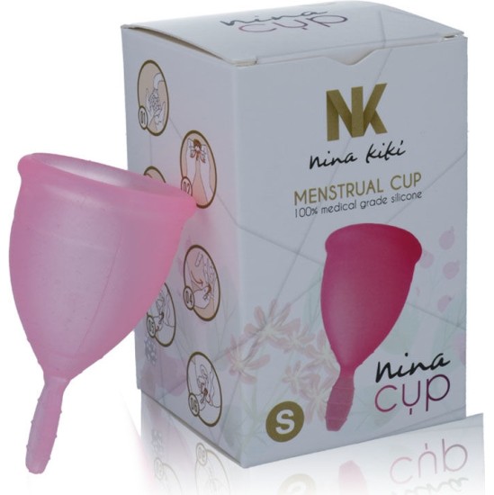 Nina Kik&iacute; MENSTRUAL CUP PINK - SIZE S
